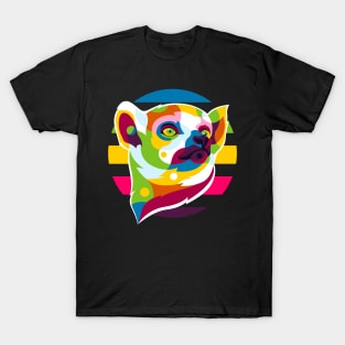 Colorful Lemur T-Shirt